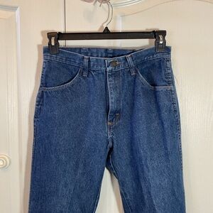 Rustler Women's Straight Leg Blue Jeans